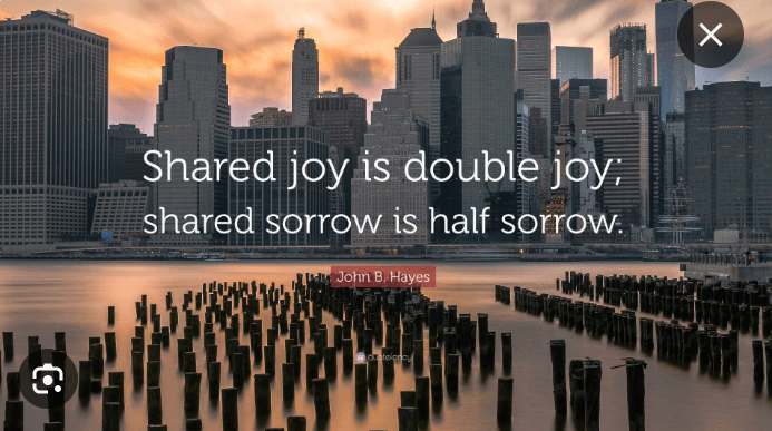 Shared Joy is a Double Joy; Shared Sorrow is Tymoff Importance in Professional Settings