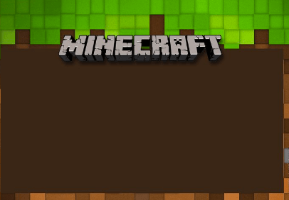 Transparent Background:B-Iq4xl-8io= Minecraft Logo