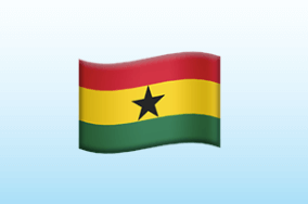 Emoji:6ct4tzj6ahg= Ghana Flag